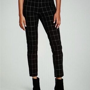 a new day Black and White Grid Pants